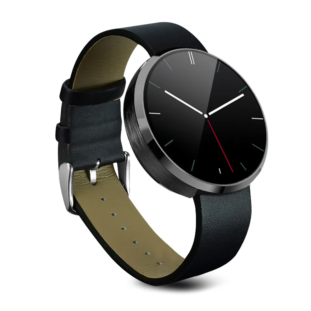 LETINE DM360 Смарт часы водонепроницаемые Bluetooth Смарт часы монитор сердечного ритма умные часы спортивные часы для IOS Andriod телефон - Цвет: Черный