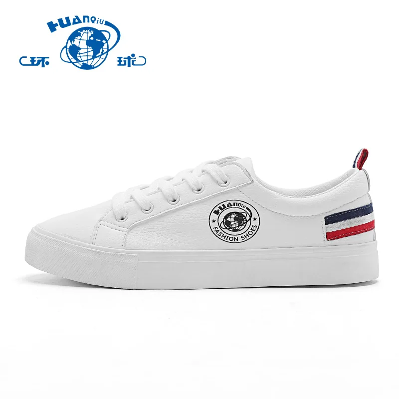 

2018 New Arrival White Black Women Shoes Vulcanized Breathable Casual Leather Outdoor High Quality Women Shoes