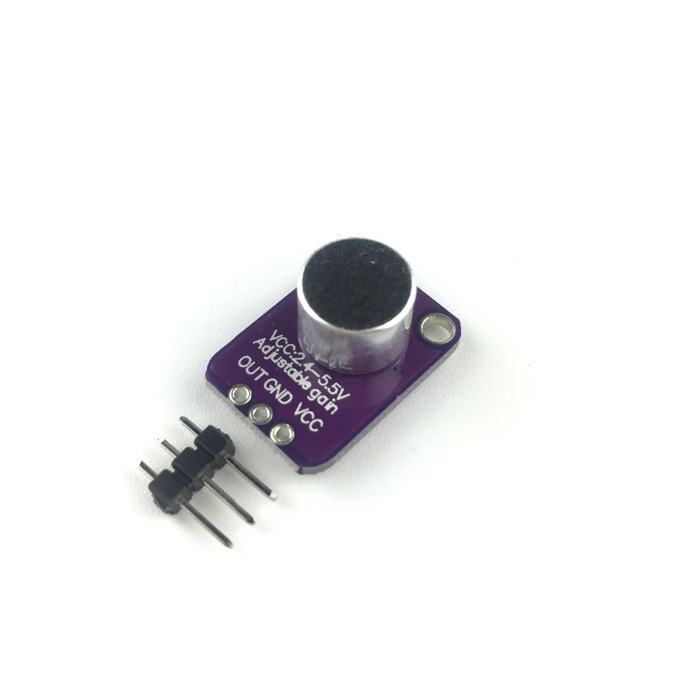 

Electret Microphone Amplifier Stable MAX9814 module Auto Gain Control MAX4466