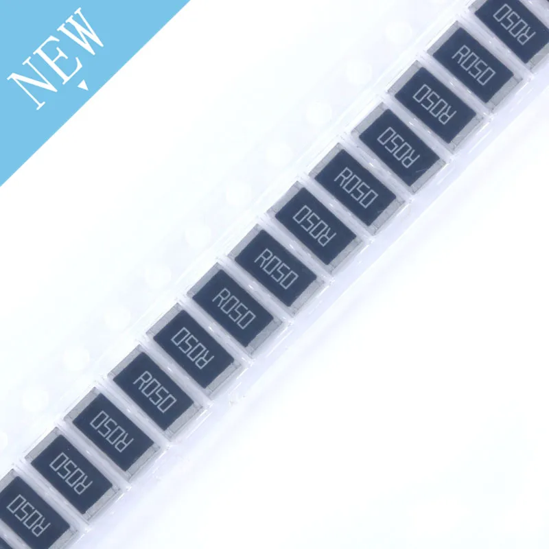 50 pcs 2512 R050 SMD Resistor 1W 0.05 ohm 0.05R R050 1 2512 Chip Resistor High Precision