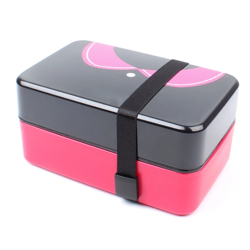 

Cute Student Lunch Box with Nylon Strap Japanese Bowl Catering Creative Gifts Bento Box for Students Office Worker Restaurant