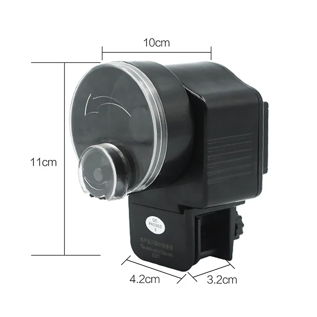 Adjustable Automatic Fish Feeder Aquarium Timer Auto Fish Tank Pond Food Feeder Feeding with Digital LCD Auto Feeders