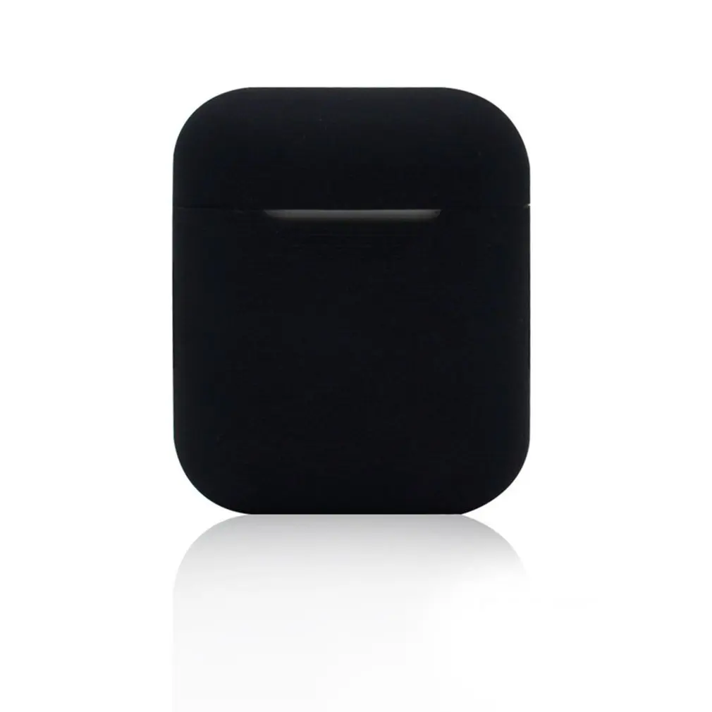Мягкий ударостойкий силиконовый чехол для AirPods беспроводной защитный чехол для наушников для Air Pods зарядка защитная коробка