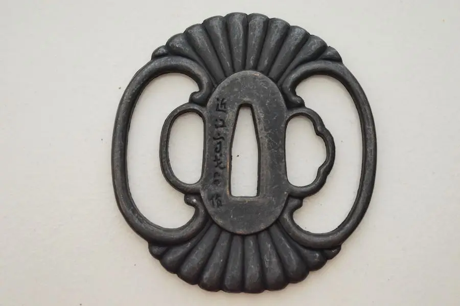 Чудесный Сплав Tsuba Guard для японского Tsuba самурайский меч катана Guard Wakizashi хороший