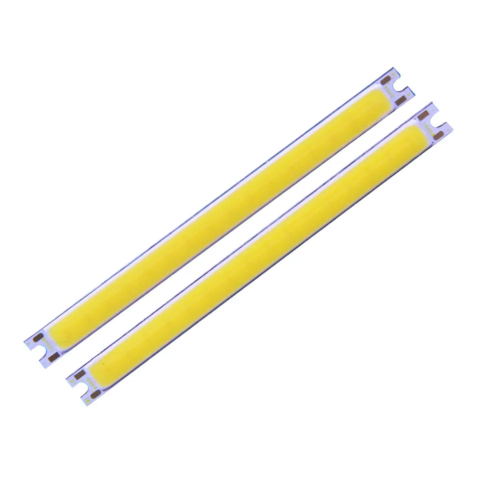 

100*8MM COB LED Bar Lights Chip On Board 5W 12V LED Light Source COB Bulb DC12V for DIY Auto Lamps Work Decor Lighting 10CM