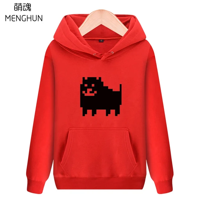 Lovely mini dog printing undertale inspired game fans warm hoodies game fans hoodies Haddo dog costume ac711 6