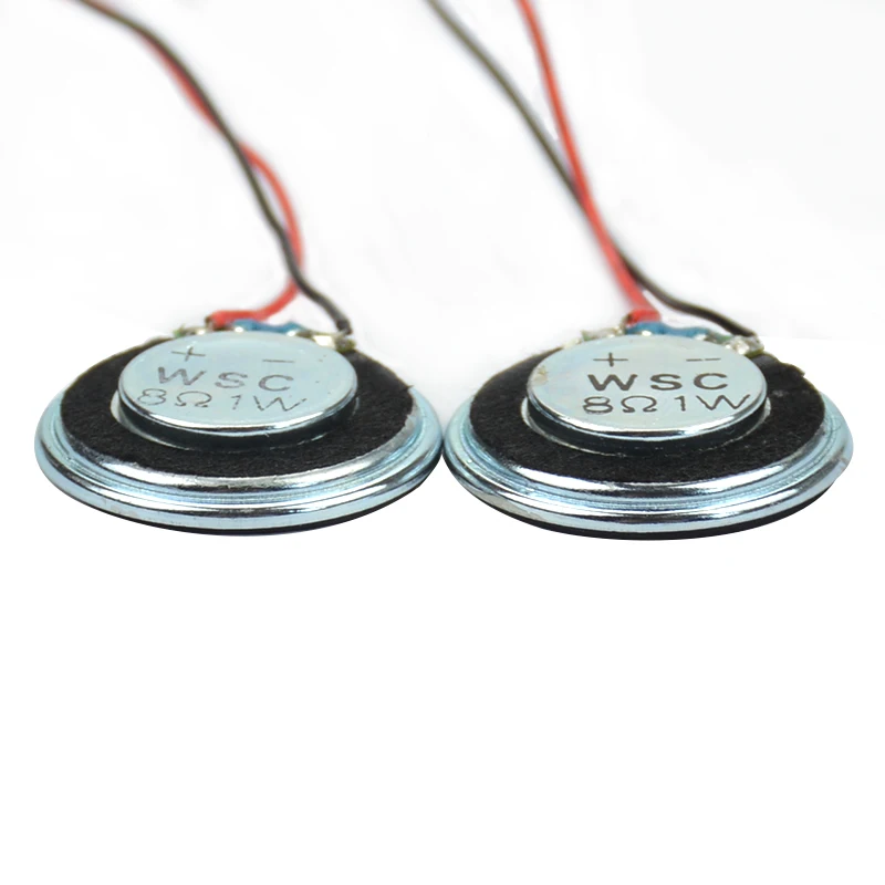 AIYIMA 10Pcs 28mm Mini Audio Portable Speakers 8 Ohm 1W Loudspeaker DIY For Toys AIYIMA 10Pcs 28mm Mini Audio Portable Speakers 8 Ohm 1W Loudspeaker DIY For Toys
