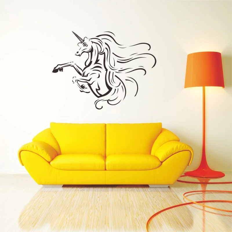 horse Sticker Logo Name horse Decal Posters Vinyl Wall Decals Pegatina Quadro Parede Decor Mural horse Sticker 10