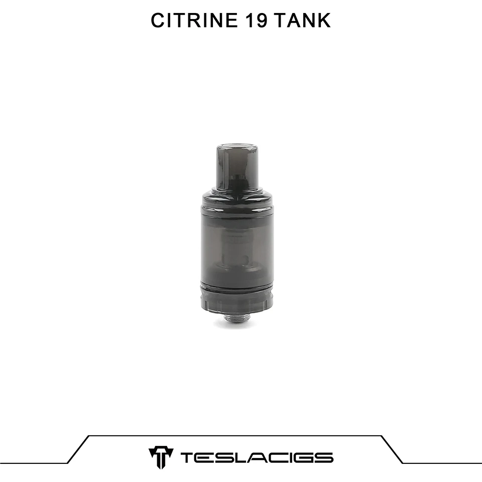 Original Tesla Citrine 19 Tank Sub Ohm atomizer 1.8ml Adjustable bottom airflow system E-cigarette Vape for Tesla Innovator Kit (9)