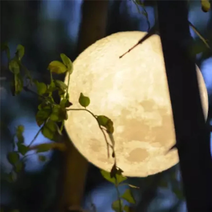 Moon Lamp 3D USB LED Magical Moon Night Light Moonlight Table Desk Touch Sensor Color Changing Home Bedroom Decoraction F#5N08 (22)