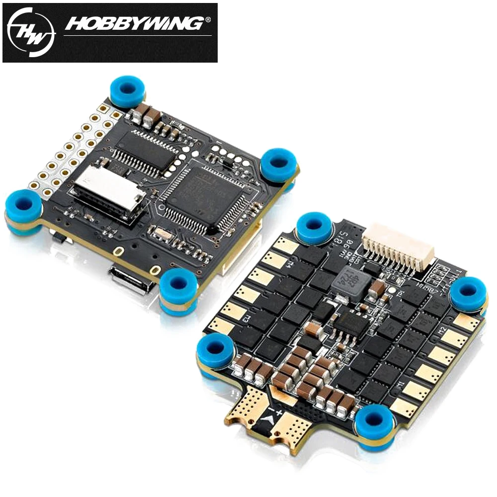 

Hobbywing XRotor Micro 45A 4in1 BLHeli32 6S ESC & XRotor F4 G2 Micro Flight Controller for FPV Racing drone Quadcopter
