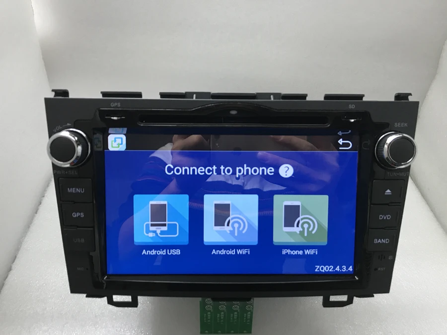 BYNCG чистый Android 9,1 2 Гб ram автомобильный DVD 1024*600 емкостный экран, для HONDA CRV 2006-2011.с DSP gps BT wifi