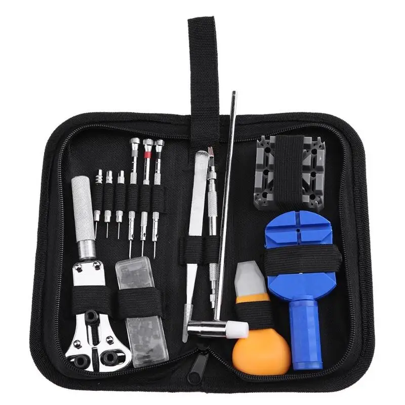 

14Pcs Watch Tools Watch Opener Remover Spring Bar Repair Pry Screwdriver Clock Watch Repair Tool Kit Watchmaker Tools Parts