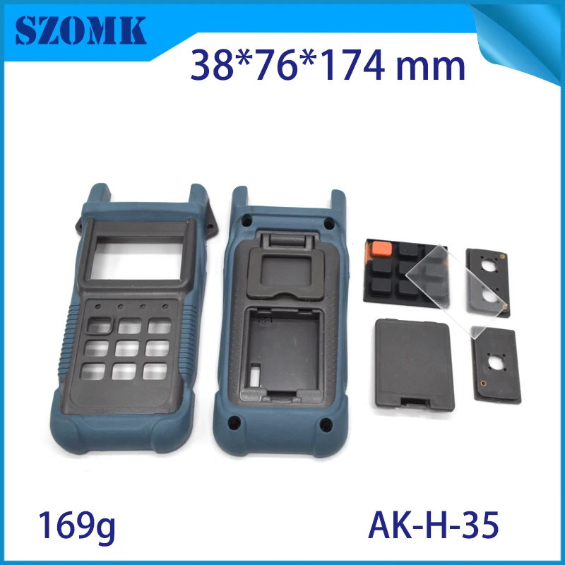 szomk plastic electronics enclosure with keypad handheld enclosure junction housing instrument case control box (5)