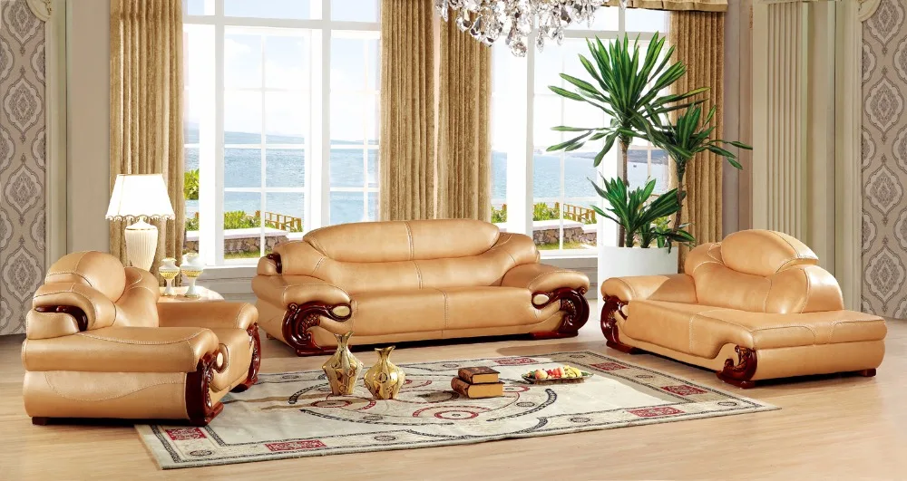 Compra antiguos de cuero silla online al por mayor de china ... Fotos de muebles de sala antiguos