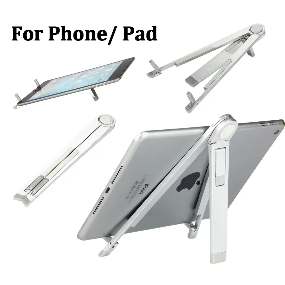 ET Portable Tablet Stand Aluminium Alloy Stand Desk Holder For Tablets