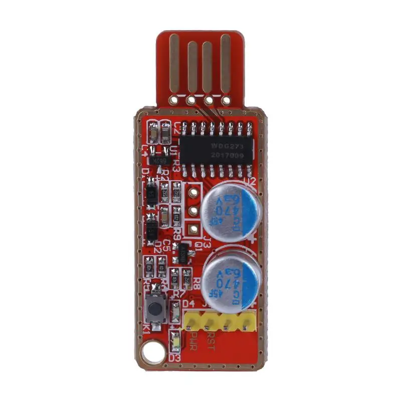 Тип usb-сторожевой карты добыча сброс модуль двойной светодиодный индикатор и таймер монитор модуль бортового компьютера автоматический перезапуск
