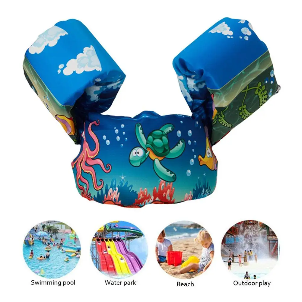 

2-6 Years Old Children Learn To Swim Buoyancy Suits Buoyancy Arm Ring Float Sleeves Children's Swim Vest Swimming Arm Ring
