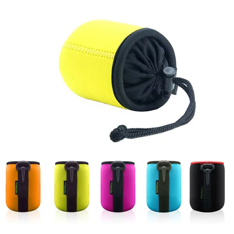 Morbido Neoprene Lens Protect Della Copertura Della Cassa Del Sacchetto Dell'Obiettivo Di Macchina Fotografica Del Sacchetto Del Sacchetto Per Sony Qx