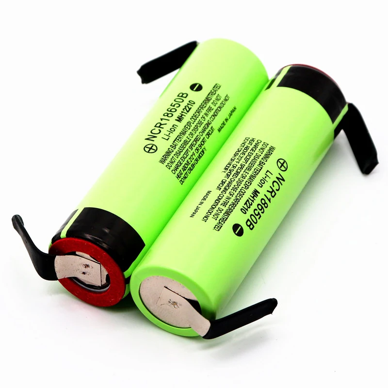 

new NCR18650B 3.7v 3400mAh rechargeable lithium battery is suitable for Panasonic flashlight and DIY nickel battery