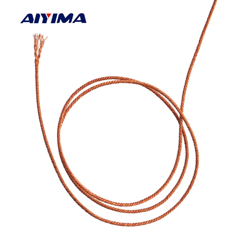 AIYIMA 1 м динамик из чистой меди свинцовый провод 8/12 проводный DIY для сабвуфера