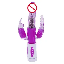 snowshine YLW Adult Sex Toy Thrusting Rabbit Vibrator Dildo G-spot Multispeed Massager Female free shipping