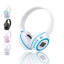 Wireless Headphone 6 in 1 N85 Digital Earphone Cordless Headset FM Music Player LCD Display SD