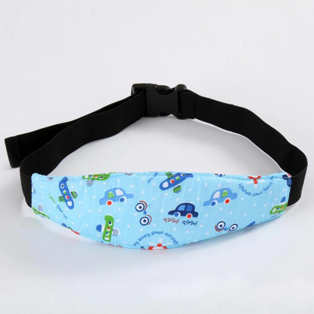 Adjustable Baby Stroller Head Support Car Sleep Nap Holder Belt Safety Seat Sleep Nap Headband Head Support Holder Sleeping Belt - Цвет: 17