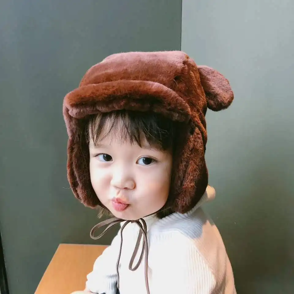 

Winter Hats Bear Style For Kids