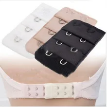 Новинка, практичный гибкий бюстгальтер, 6 шт., удлиняющий бюстгальтер, 2 крючка, 3 цвета, 6 шт