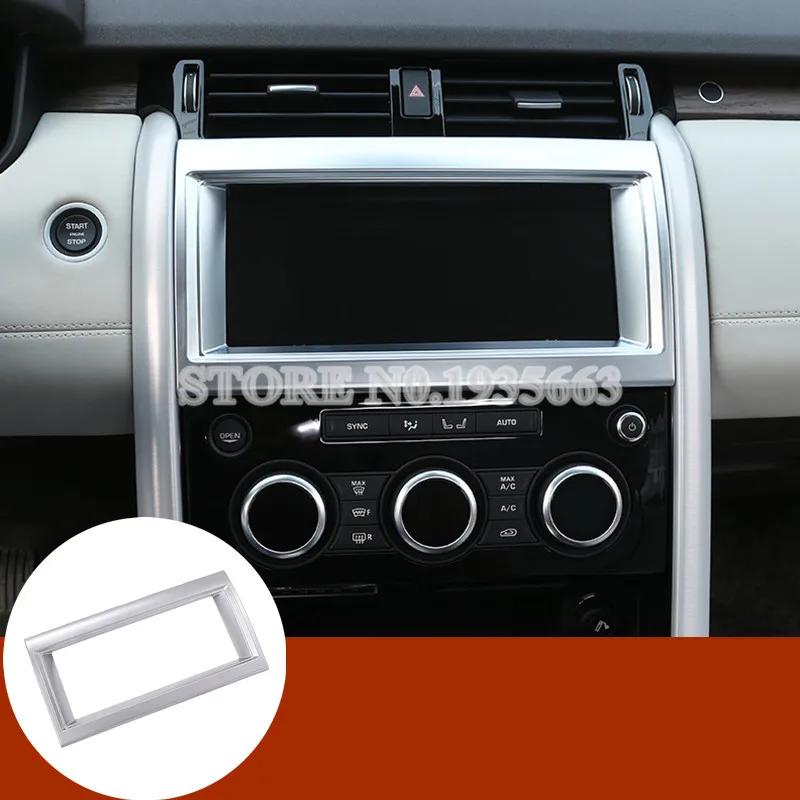 

For Land Rover Discovery 5 Inner GPS Navigation Frame Trim Cover 2017-2018 1pcs