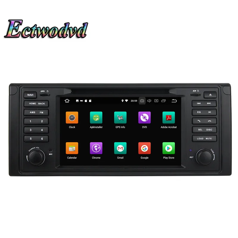 Flash Deal Ectwodvd Octa Core 4G RAM 64G ROM Android 9.0 Car Multimedia DVD Player GPS HeadUnit For BMW M5(1995-2003)/E39/X5/E53(2000-2007) 2
