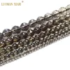 Wholesale Faceted Smoky Quartzs Crystal Natural Stone Beads For Jewelry Making DIY Bracelet Necklace 4/6/8/10/12mm Strand 15'' ► Photo 3/6