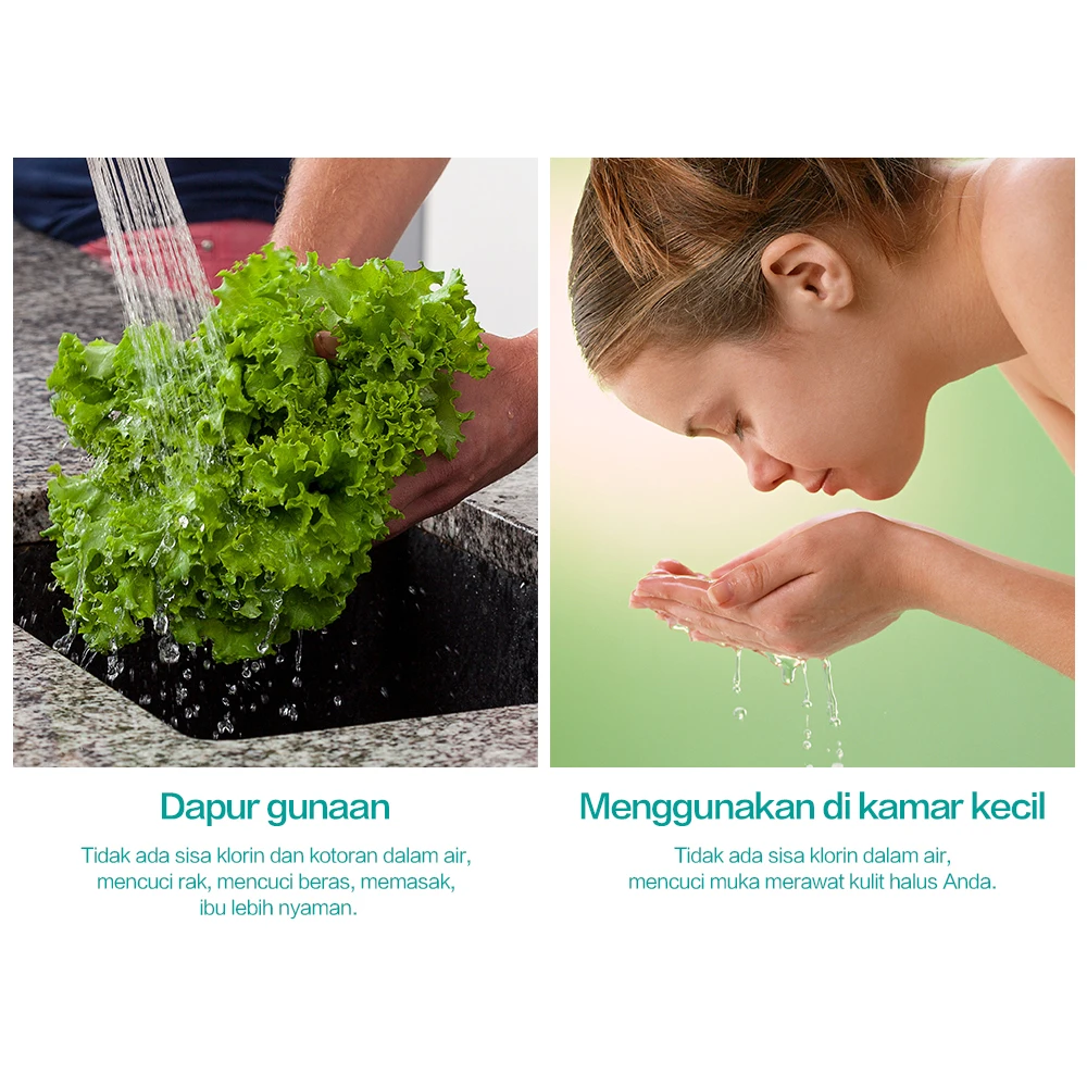 Micoe Water Purifier Filter Faucet Filtration System with Washable Ceramics Filter Core (faucet filter H-D2002W)