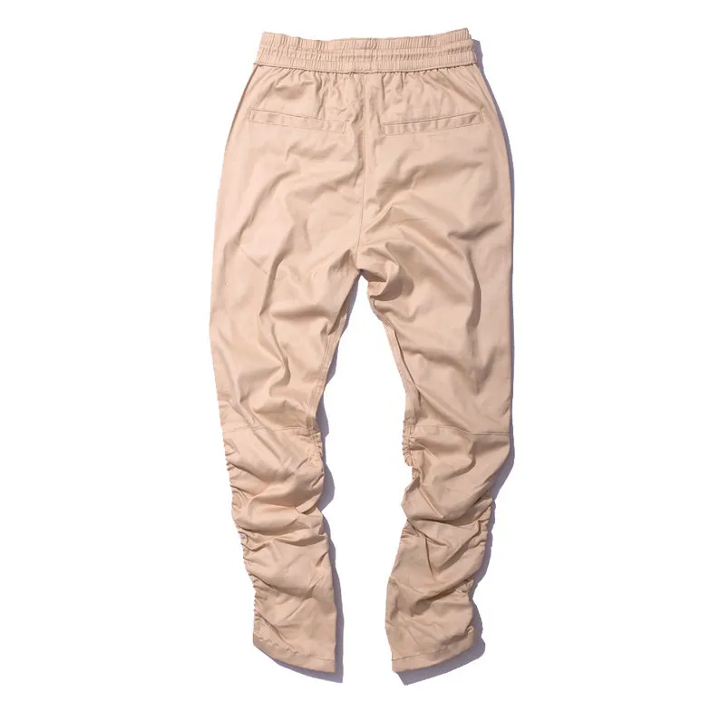 HIPFANDI Justin Bieber Style Side Zipper Men Slim Fit Casual Mens Hip Hop Jogger Biker Pants Swag Sweatpants Skinny Trousers