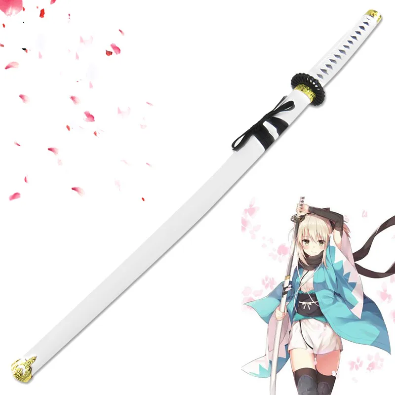 Деревянный меч хакууки Okita Souji реквизит для косплея аниме Save Хэллоуина и