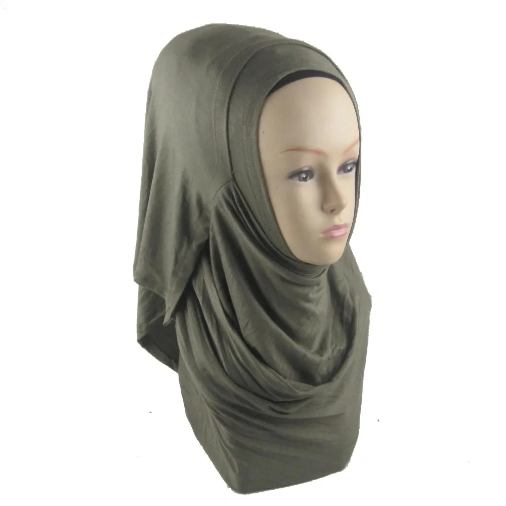 

Sale muslim cotton jersey hijab scarf Women Strech large shawl 180* 70cm TWO Round instant scarf Hijab
