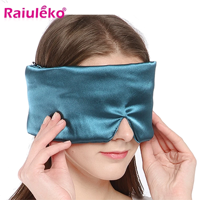 Natural Silk Sleep Eye Mask Fabric Soft and Smooth Without Falling