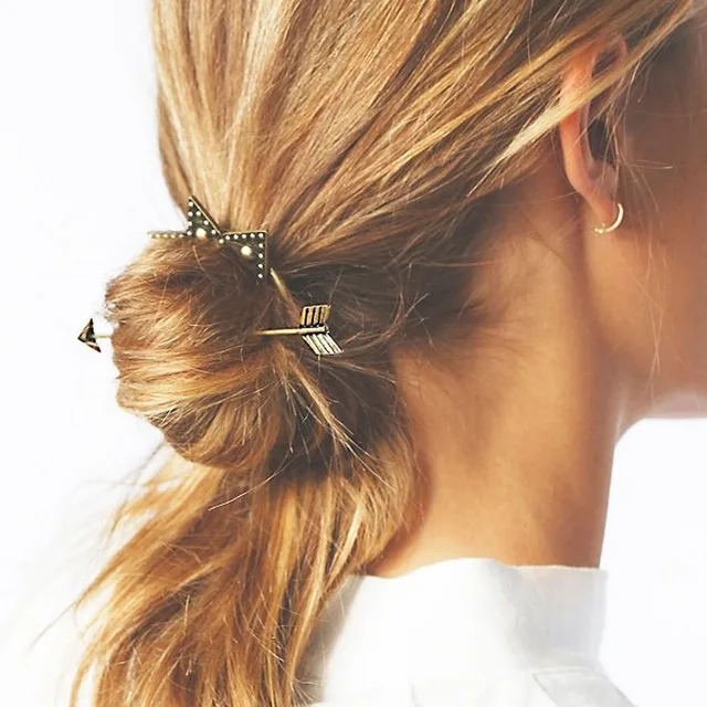 1 Pcs Fashion Women Metal Circle Style Hair Stick Chopsticks 1 Pcs Fashion Women Metal Circle Style Hair Stick Chopsticks Hairpin Chignon Barrettes Band