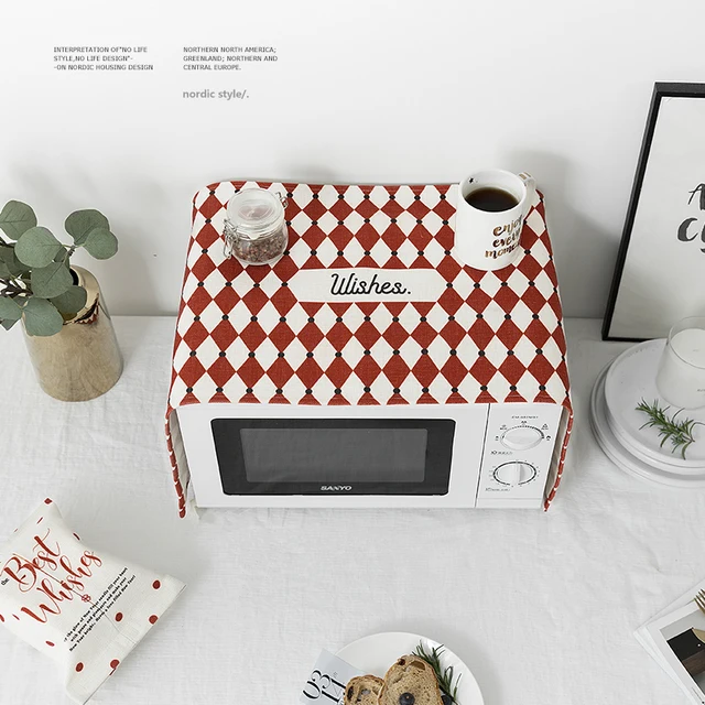 Best Price Concise Ins Northern Europe Deer Rectangle Microwave Oven Cover Dustproof Cover Defence Oil Kitchen Oven Cover Covering Cloth Best Price Concise Ins Northern Europe Deer Rectangle Microwave Oven Cover Dustproof Cover Defence Oil Kitchen Oven Cover Covering Cloth