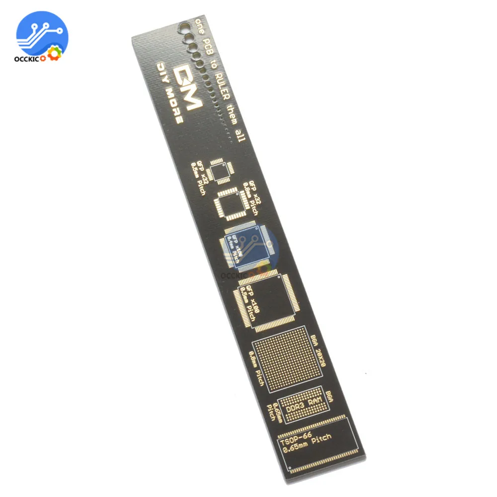 Линейка PCB v2 6 &quotдля электронных инженеров/Geeks/Makers/Arduino вентиляторов|ruler|ruler pcb |