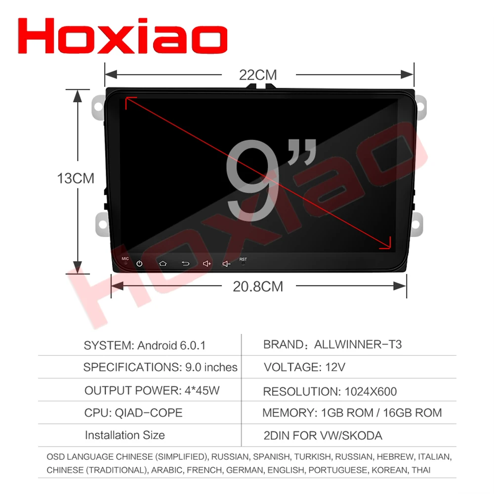 2 + 32 Android Автомобильный GPS навигатор для VW polo golf passat tiguan skoda yeti superb rapid fabia octavia din