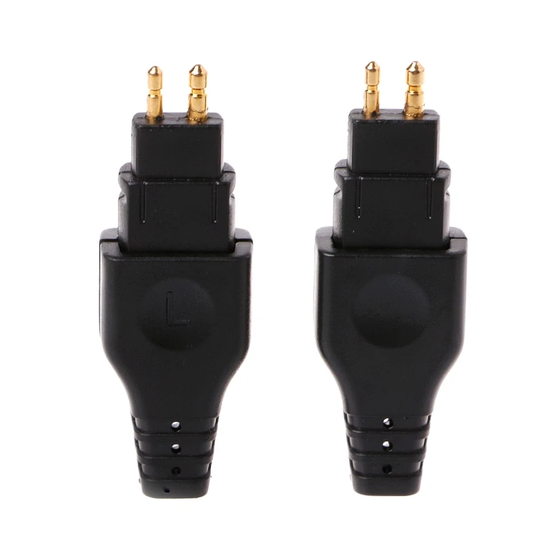 1 пара разъем для наушников с медным покрытием Sennheiser HD565 HD650 HD600 HD580 HD25 #