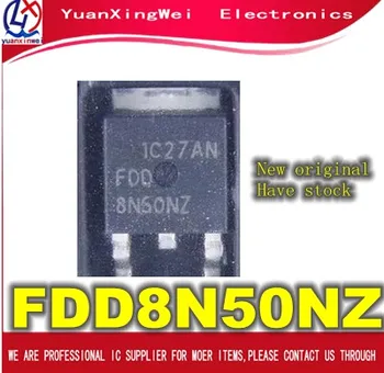 

Free shipping 100pcs/lot FDD8N50NZ 8N50 TO-252