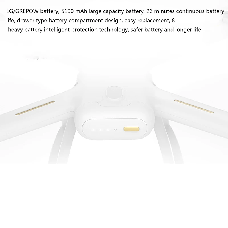 Xiaomi drone HD WI FI с видом от первого лица и 4K 30fps 1080P камерой 3 осевой карданный шарнир gps