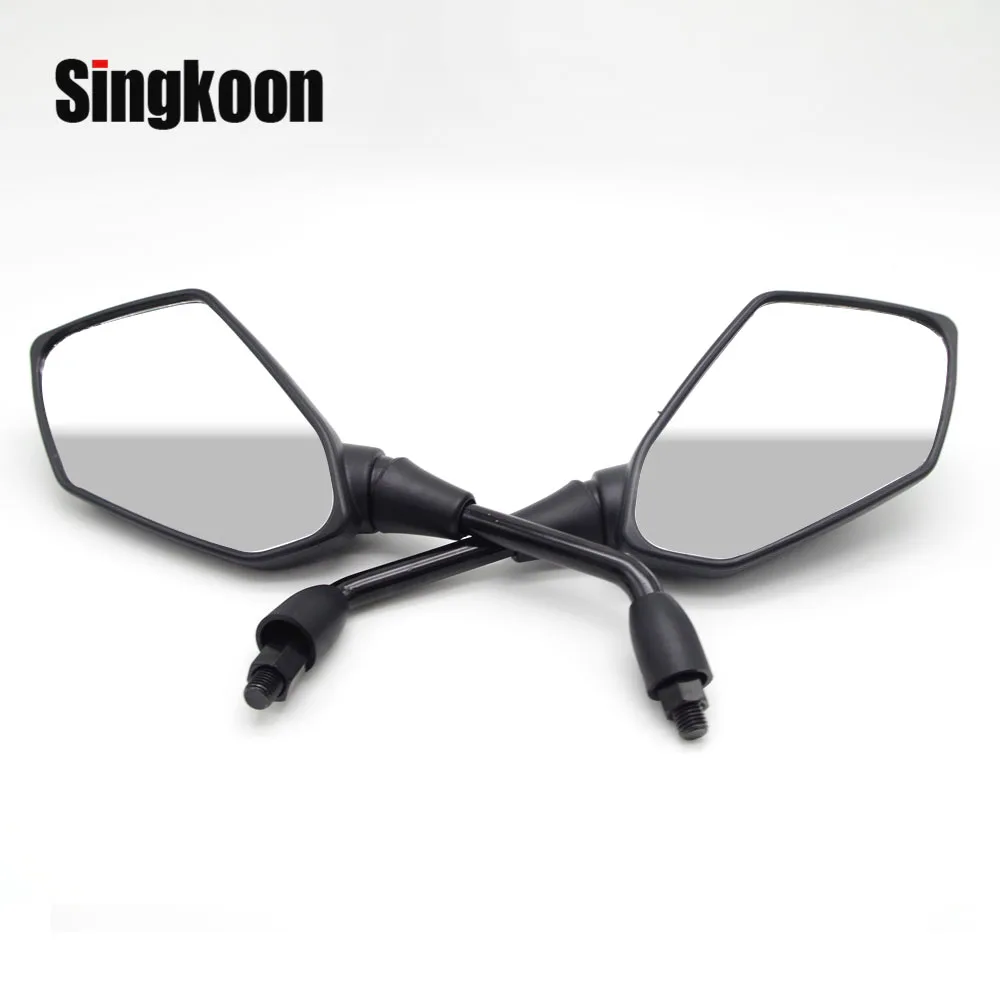 

FOR BMW R1200GS R1200GS LC R1200RT XR 1000XR Universal 10mm Motorcycle Rearview Mirrors Black Scooter side retroviseur moto