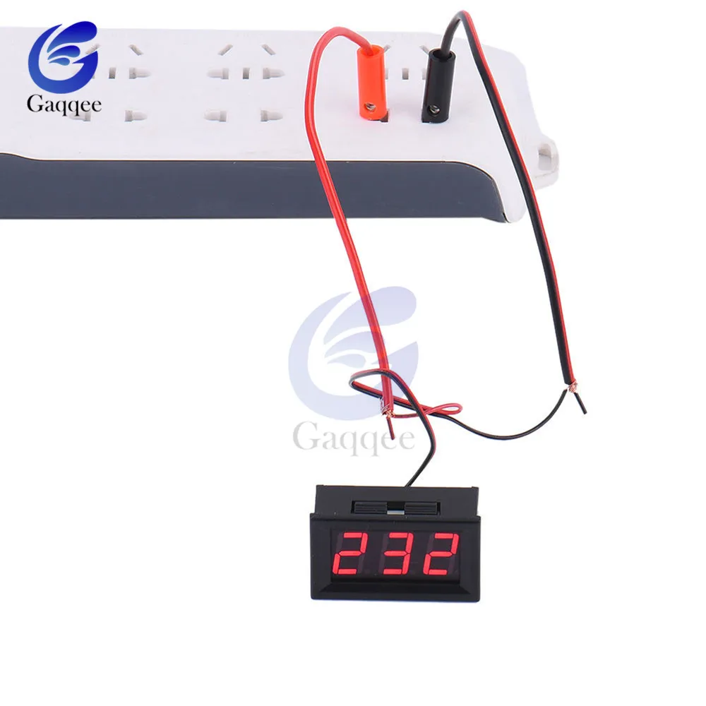 AC 70 500V 70V 0 56 &quotсветодиодный дисплей Цифровой вольтметр измеритель напряжения