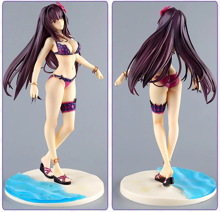 Новинка, аниме фигурка Fate/Grand Order Assassin Scathach, фигурка, купальник, сексуальная девушка, ПВХ, 26 см, модель, фигурка, кукла BANPRESTO