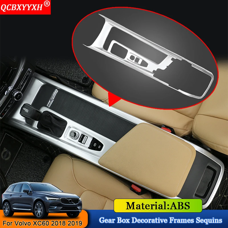 QCBXYYXH Car Styling Car Interior Frame Decal Cup Holder Panel Sequins Auto Decorations Stickers Fi