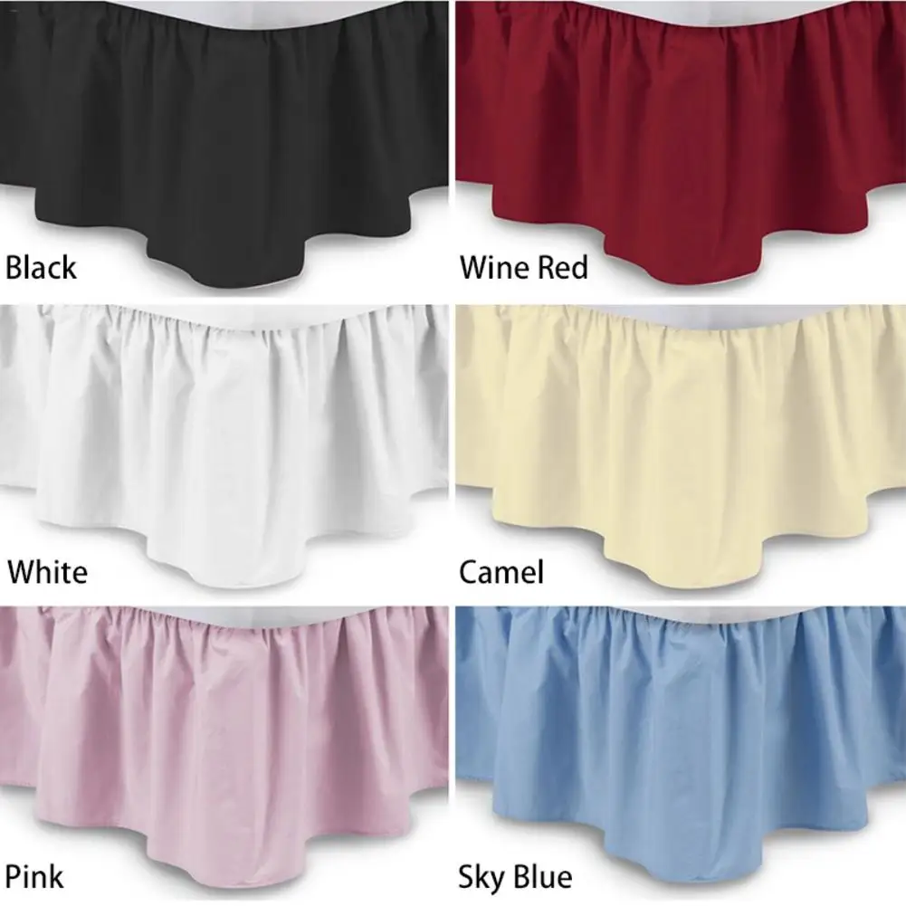 

Brushed Cloth Bed Covers Without Bed Sheet Surface King Queen Size Elastic Band Bed Cover 38cm Height Bedspread